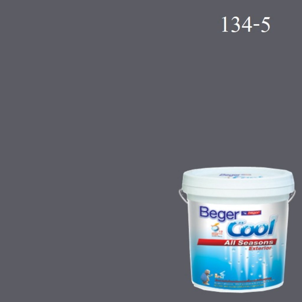 Beger Cool All Seasons สีน้ำอะครีลิก ภายนอก 134-5