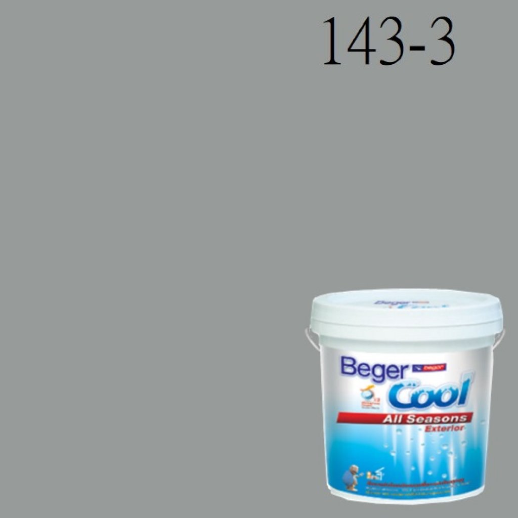 Beger Cool All Seasons สีน้ำอะครีลิก ภายนอก 143-3 SPL