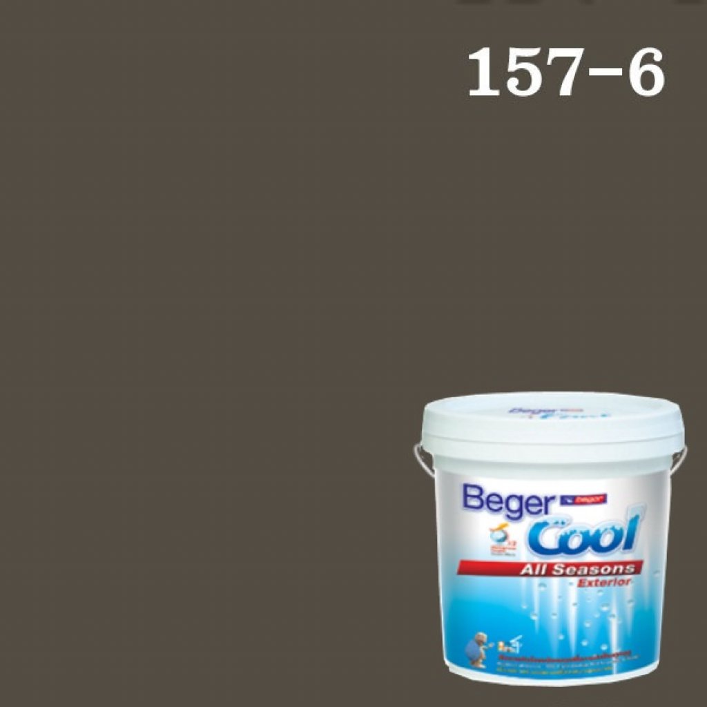Beger Cool All Seasons สีน้ำอะครีลิก ภายนอก 157-6
