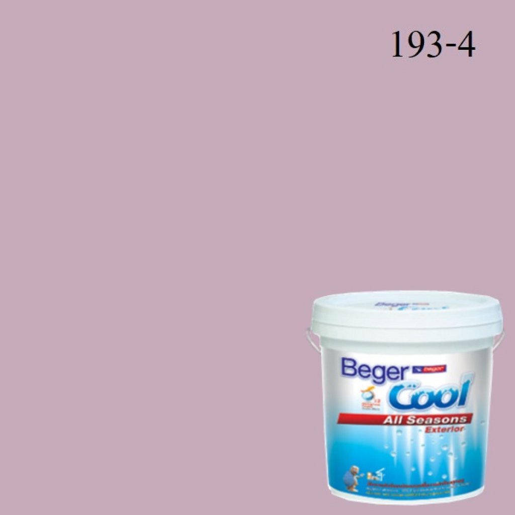 สีน้ำอะครีลิกภายนอก 193-4 Beger Cool All Seasons Violet Harmony