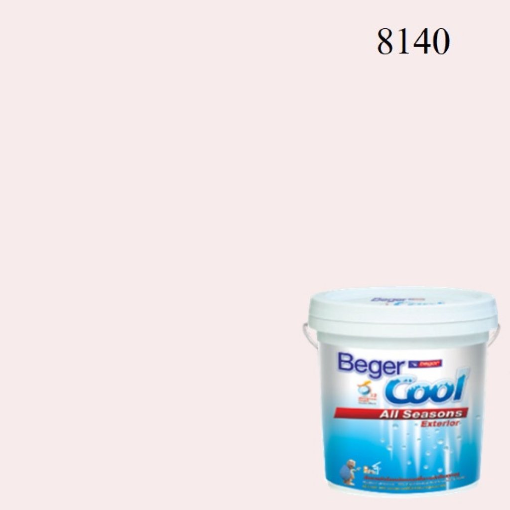 สีน้ำอะครีลิกภายนอก 8140 Beger Cool All Seasons Soft Peach