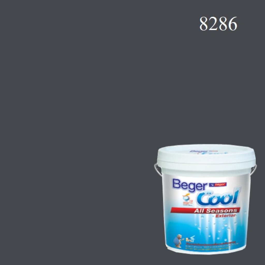 Beger Cool All Seasons สีน้ำอะครีลิก ภายนอก 8286