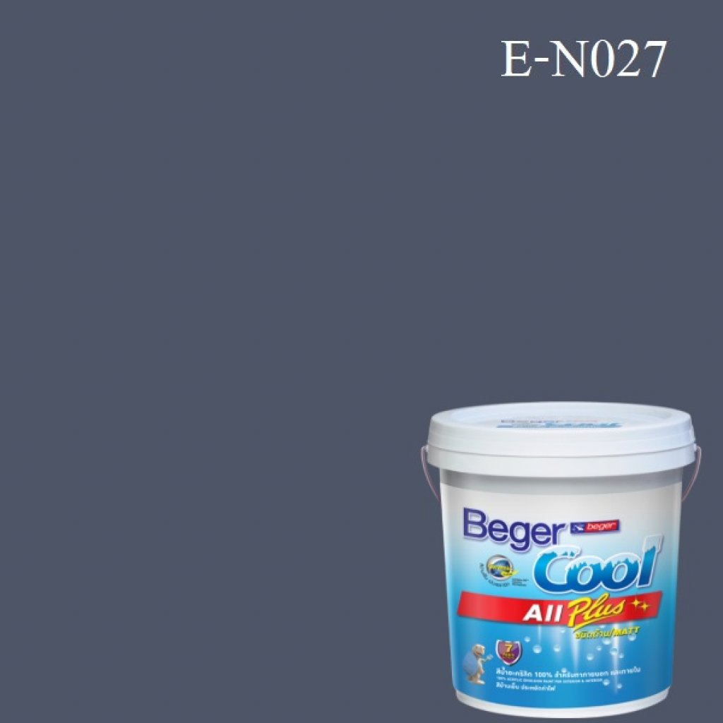 Beger Cool All Plus สีน้ำอะครีลิก ภายนอก E-N027