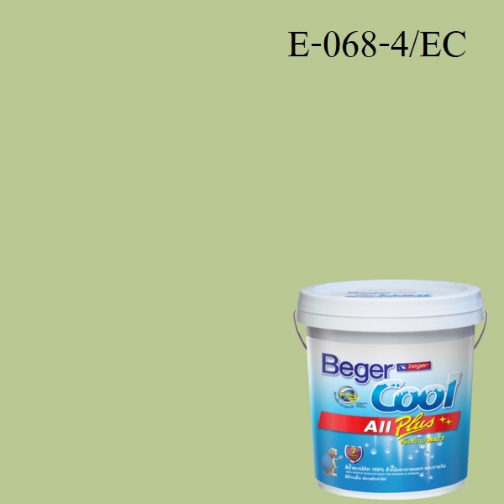 สีน้ำอะครีลิกภายนอก E-068-4 EC Beger Cool All Plus Vista of Spring