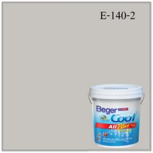 สีน้ำอะครีลิกภายนอก SCP E-140-2 Beger Cool All Plus Strictly Silver