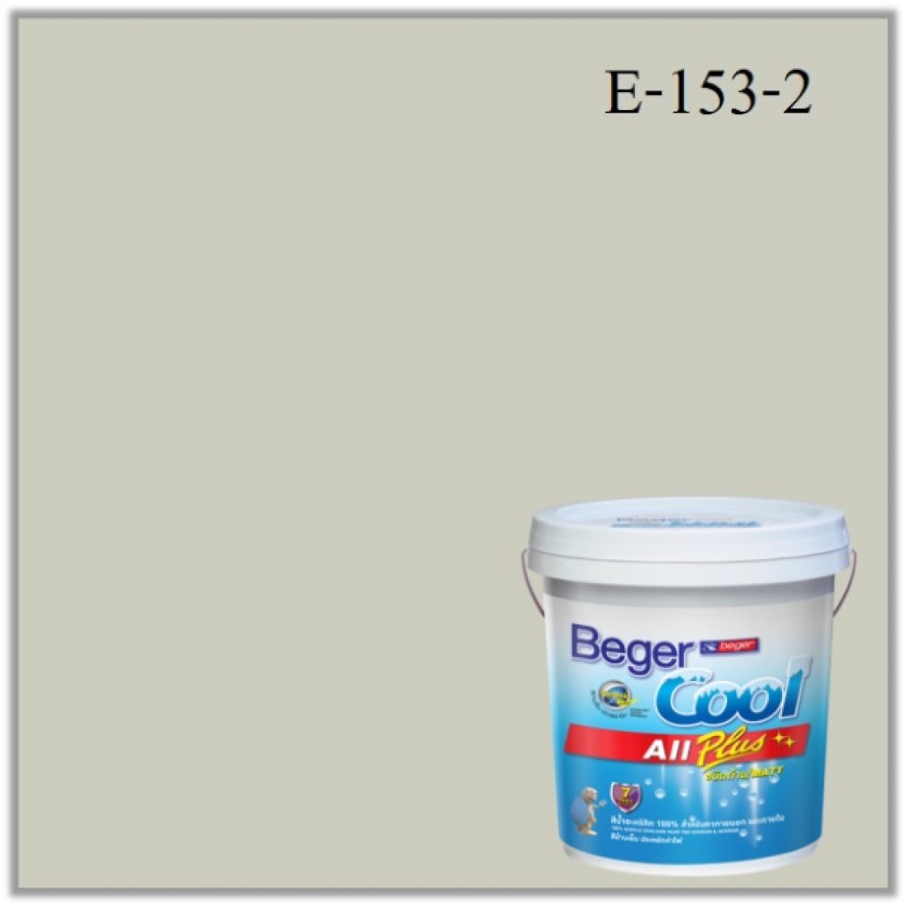 Beger Cool All Plus สีน้ำอะครีลิก ภายนอก 153-2