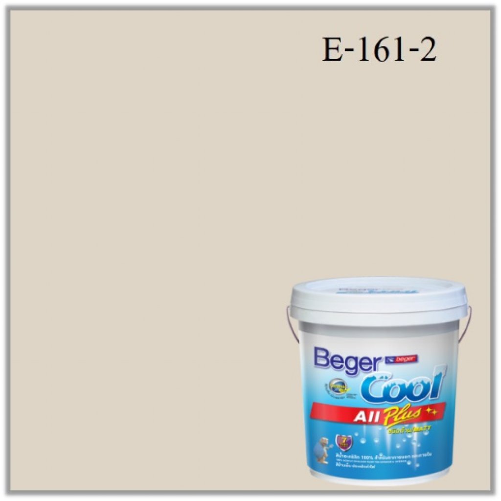 สีน้ำอะครีลิกภายนอก E-161-2 Beger Cool All Plus Aged Lace