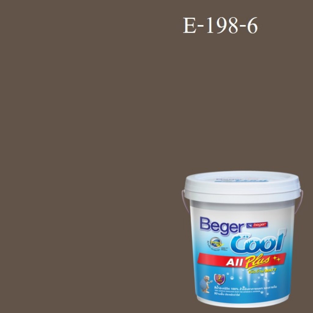 Beger Cool All Plus สีน้ำอะครีลิก ภายนอก E-198-6