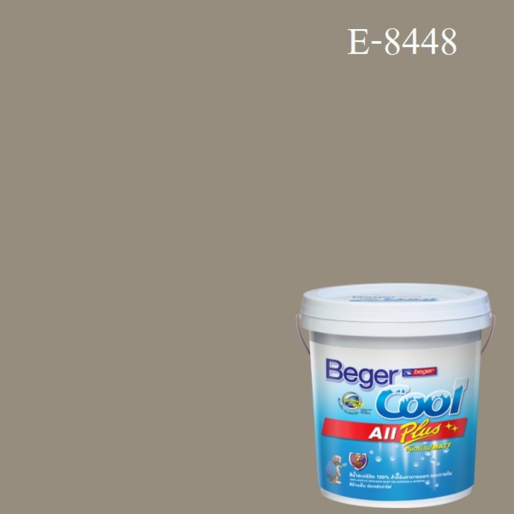 Beger Cool All Plus สีน้ำอะครีลิก ภายนอก E-8448
