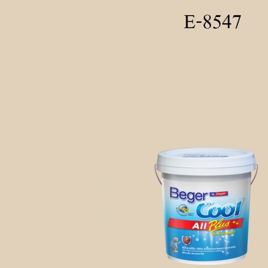 Beger Cool All Plus สีน้ำอะครีลิก ภายนอก E-8547