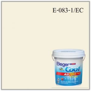 สีน้ำอะครีลิกภายนอก E-083-1 EC Beger Cool All Plus Very Vanilla