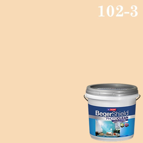 สีน้ำอะคริลิก เบเยอร์ ชิลด์ โฟโต้คลีน ชนิดกึ่งเงา P-102-3 Honey Bunch