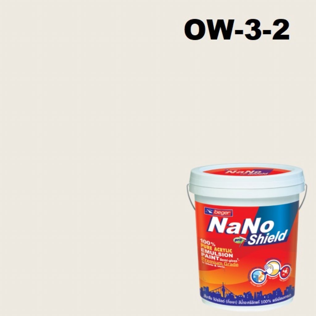 สีน้ำอะครีลิก OW-3-2 นาโนโปรชิลด์ (Grace's Smile)