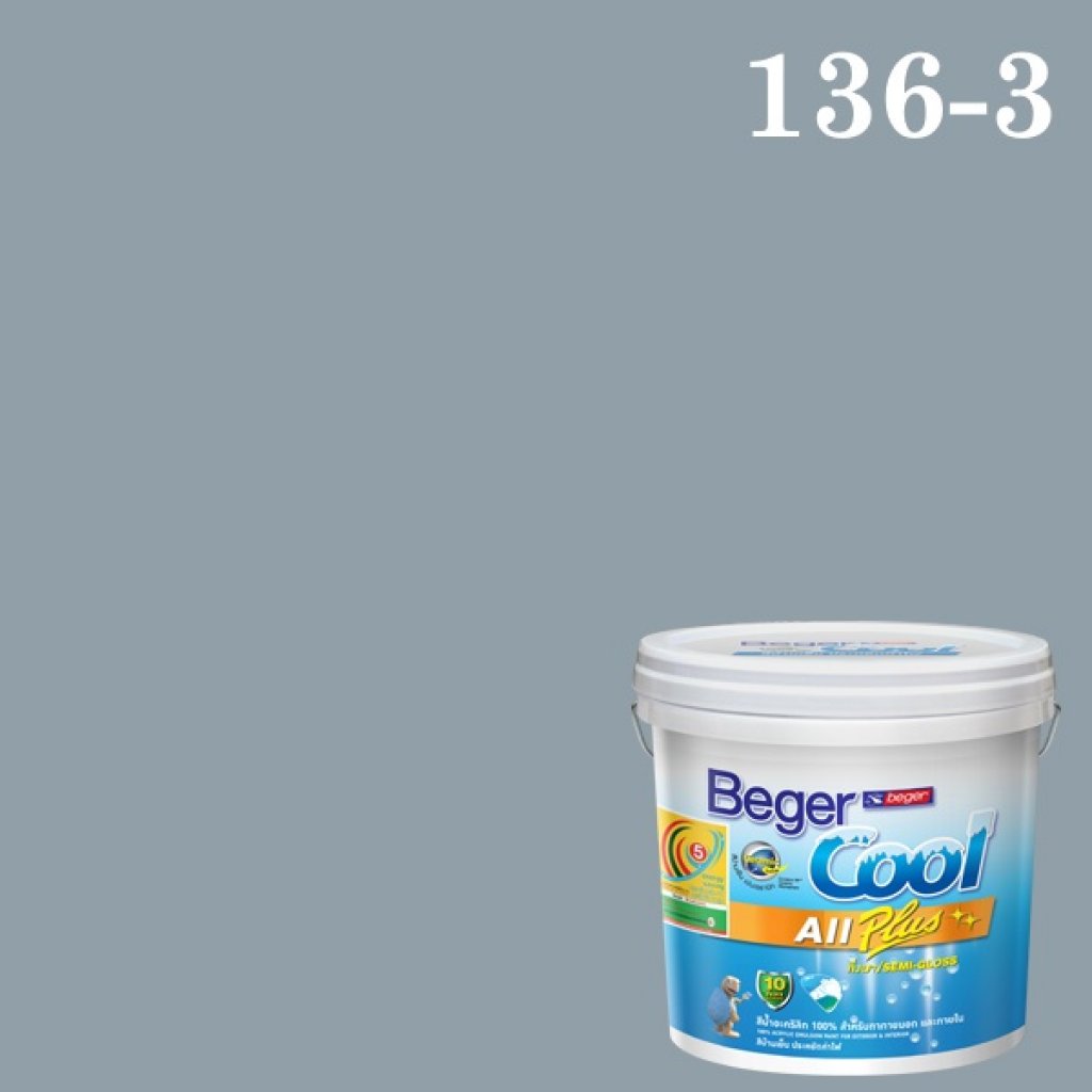 เบเยอร์คูล ออลพลัส กึ่งเงา สีน้ำอะครีลิกกึ่งเงา SCP 136-3 Quiet Cameroon