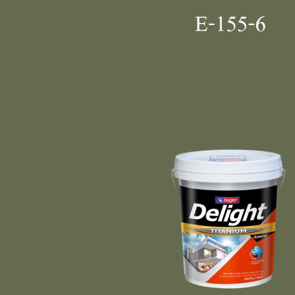 ดีไลท์ สีน้ำอะครีลิก ภายนอก E-155-6 (Three Part Harmony)