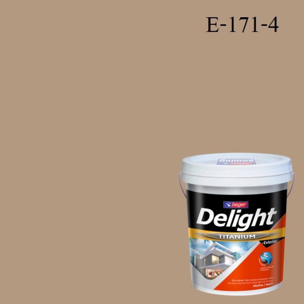 ดีไลท์ สีน้ำอะครีลิก ภายนอก E-171-4 (Country Crossing)