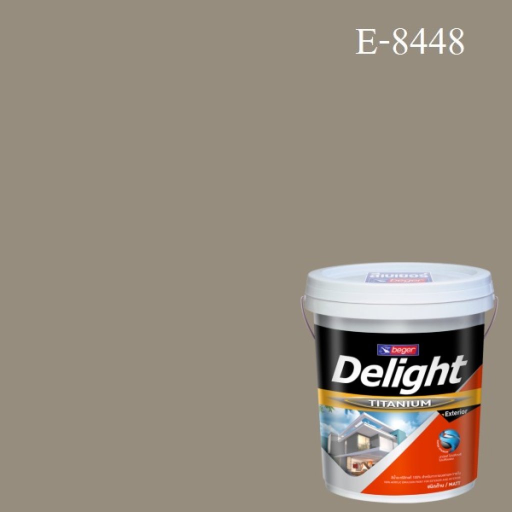 ดีไลท์ สีน้ำอะครีลิก ภายนอก E-8448 (Allegany)