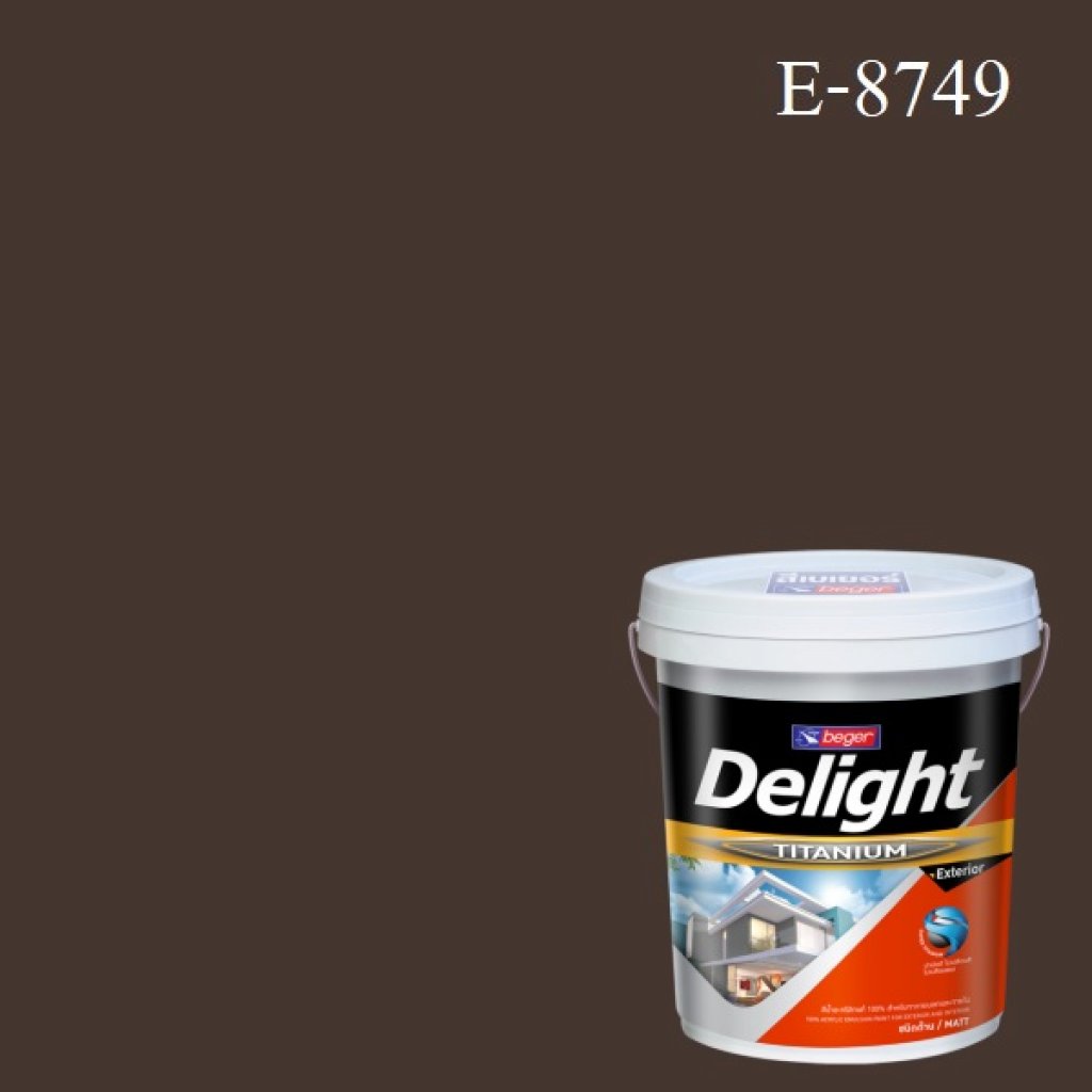 ดีไลท์ สีน้ำอะครีลิก ภายนอก E-8749 (Wrightsford)