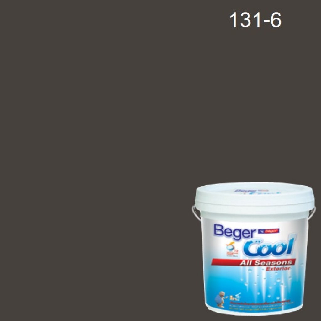 Beger Cool All Seasons สีน้ำอะครีลิก ภายนอก 131-6