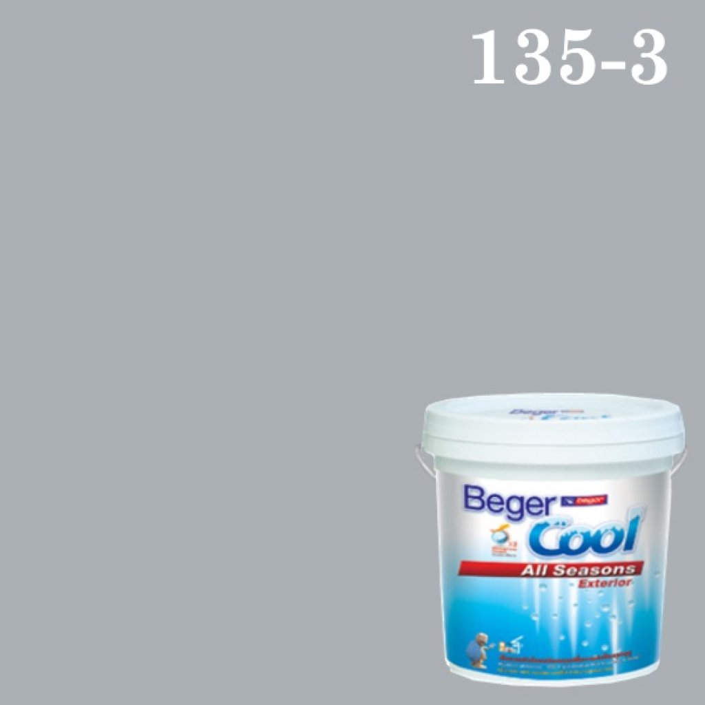 Beger Cool All Seasons สีน้ำอะครีลิก ภายนอก DC 135-3