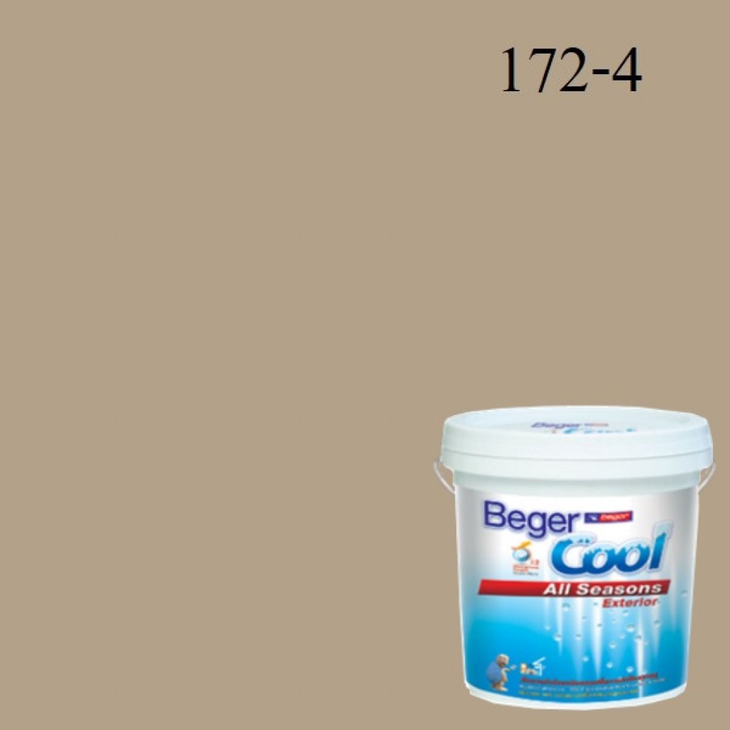 Beger Cool All Seasons สีน้ำอะครีลิก ภายนอก 172-4 SSR