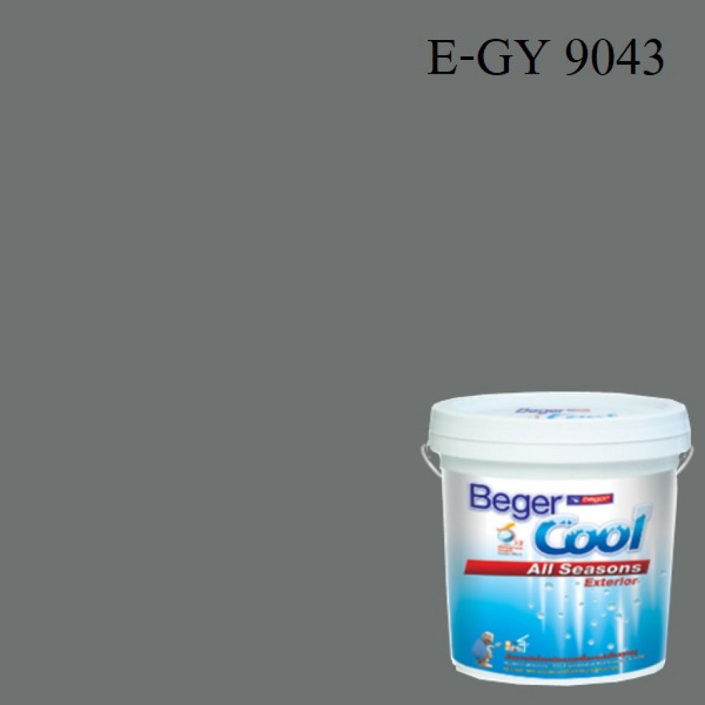 Beger Cool All Seasons สีน้ำอะครีลิก ภายนอก SSR E-GY 9043
