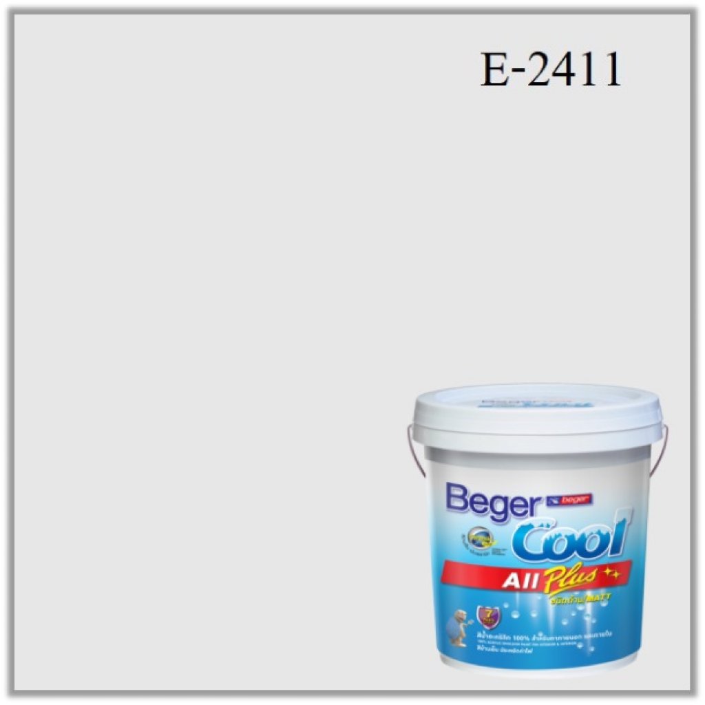 สีน้ำอะครีลิกภายนอก E-2411 Beger Cool All Plus Pastel Princess