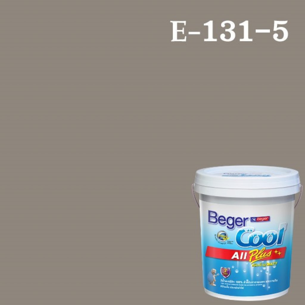 สีน้ำอะครีลิกภายนอก E-131-5 Beger Cool All Plus Country Heather