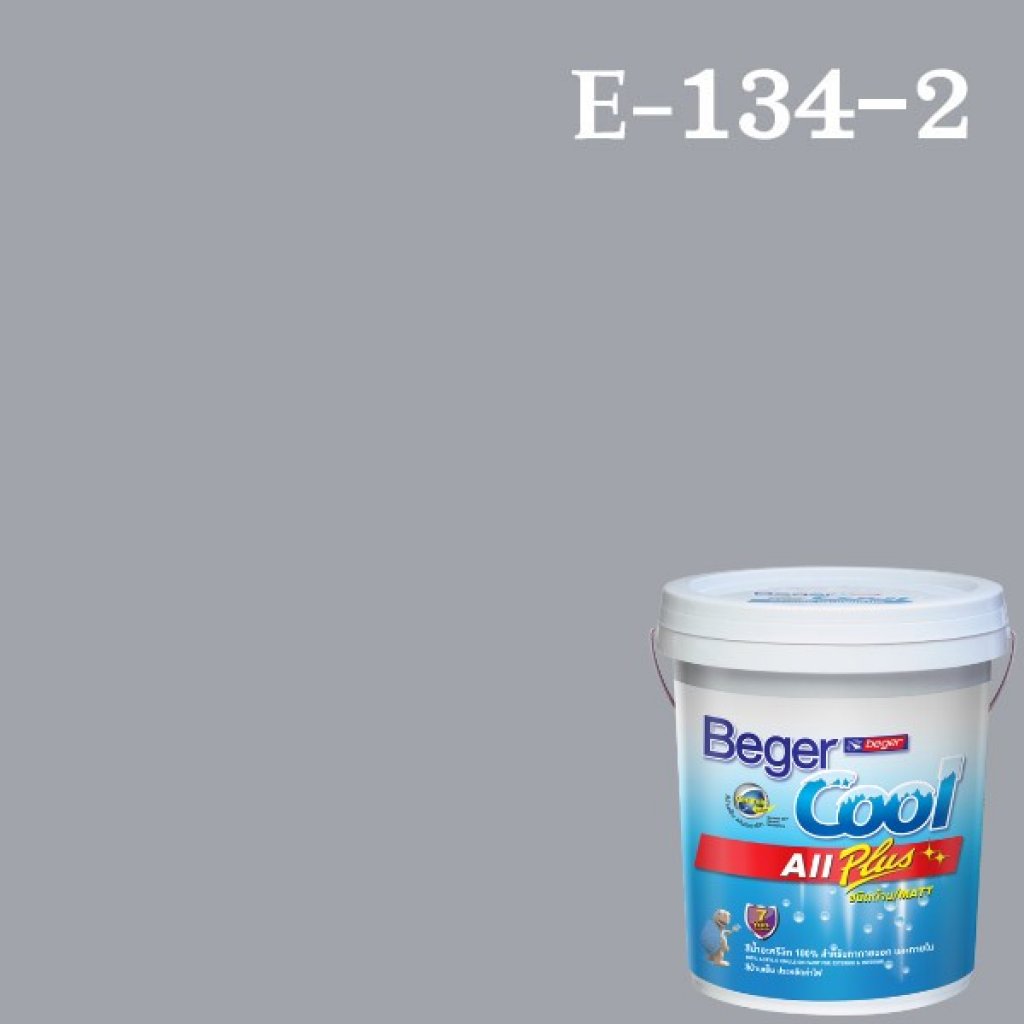 สีน้ำอะครีลิกภายนอก E-134-2 Beger Cool All Plus Gull Wing