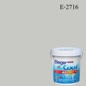 สีน้ำอะครีลิกภายนอก E-2716 Beger Cool All Plus Platinum