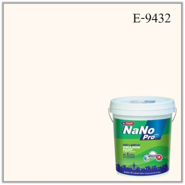 สีน้ำอะครีลิกนาโนโปร E-9432 Maple soft