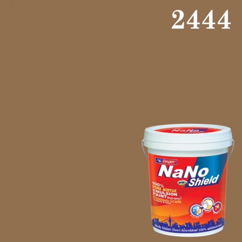 นาโนโปรชิลด์ สีน้ำอะครีลิก 2444/A (Oak Brown)