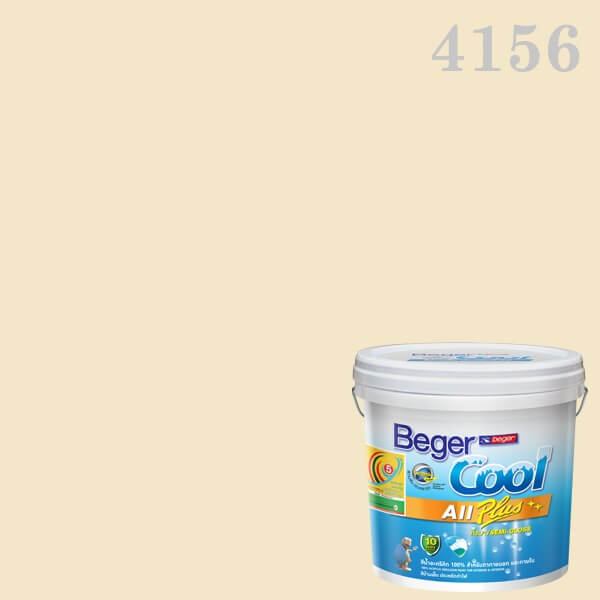 เบเยอร์คูล ออลพลัส สีน้ำอะครีลิกกึ่งเงา 4156 Nutshell