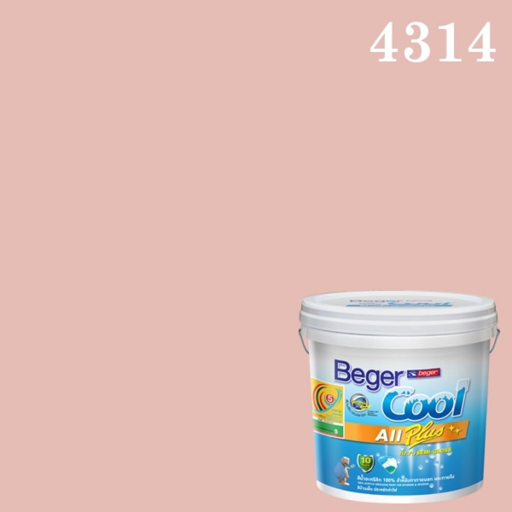 เบเยอร์คูล ออลพลัส สีน้ำอะครีลิก กึ่งเงา 4314 Devonshire