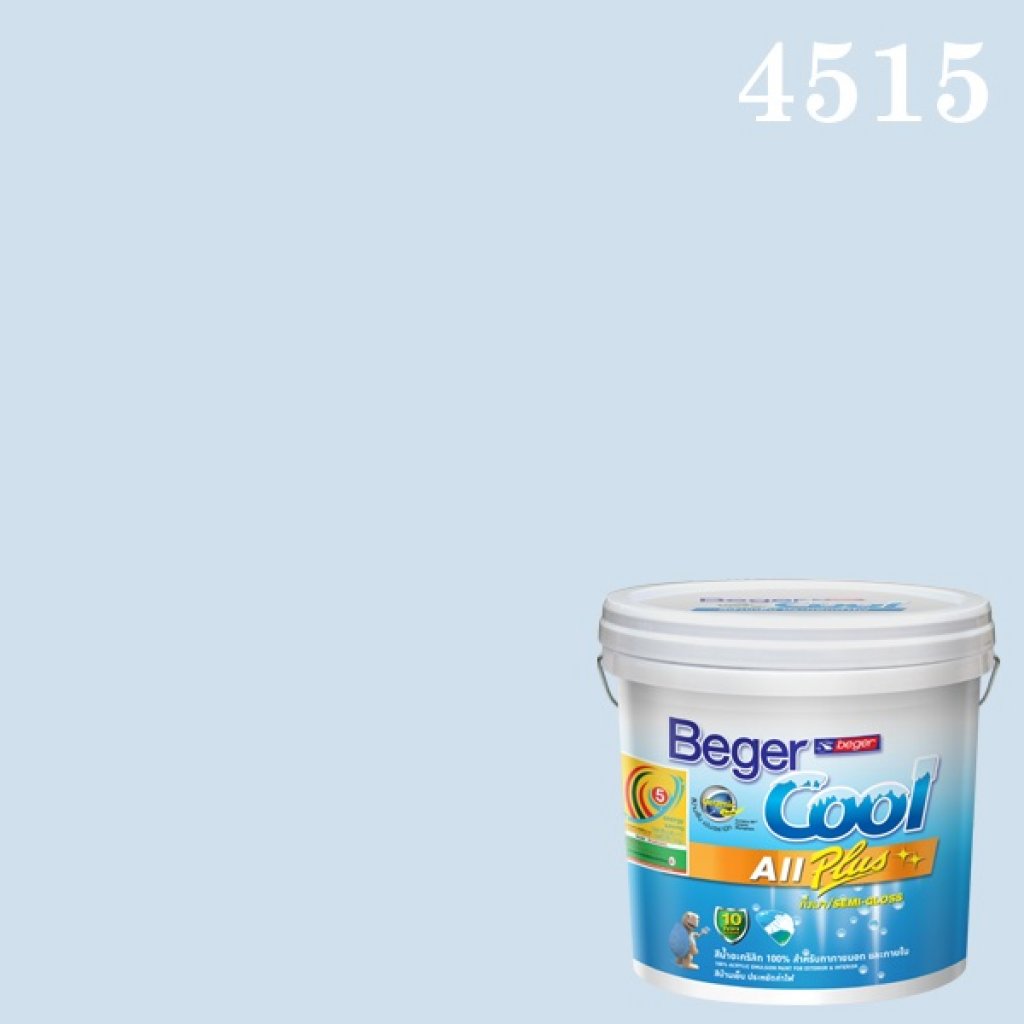 เบเยอร์คูล ออลพลัส กึ่งเงา สีน้ำอะครีลิกกึ่งเงา 4515 Marina