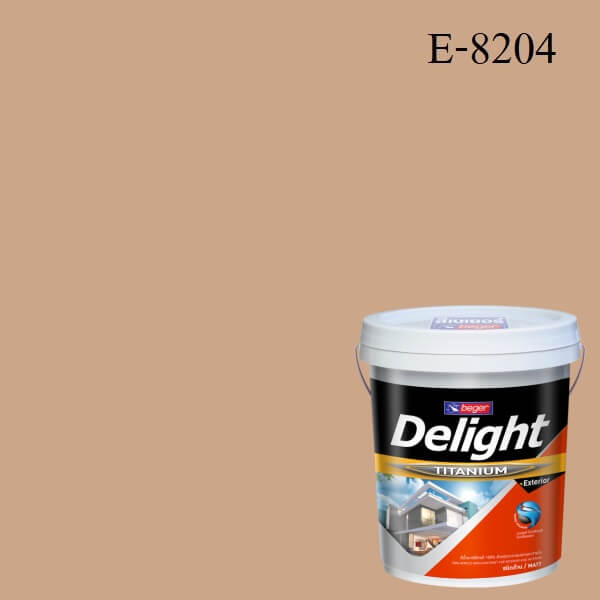 สีน้ำอะครีลิก ภายนอก E-8204 ดีไลท์ Ancient Inca