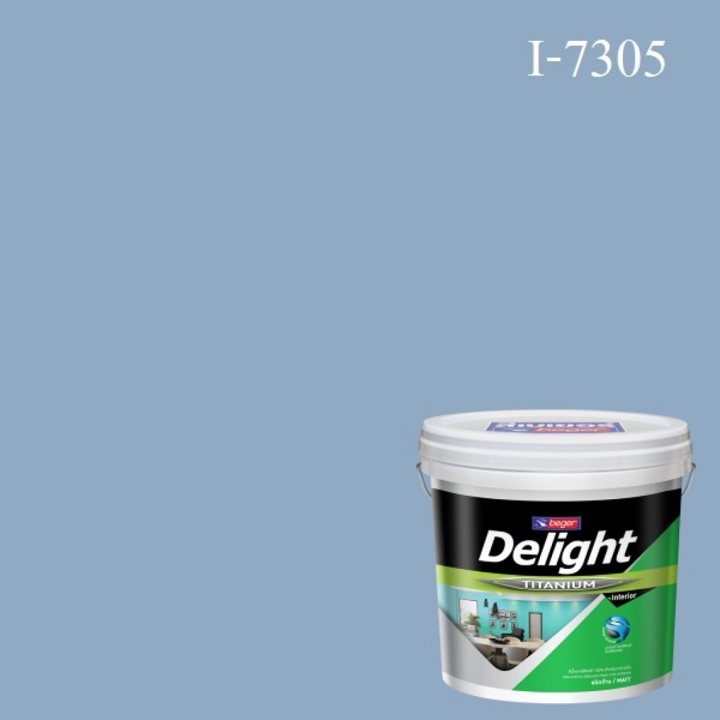 ดีไลท์ สีน้ำอะครีลิก ภายใน I-7305 (Picasant Pink)
