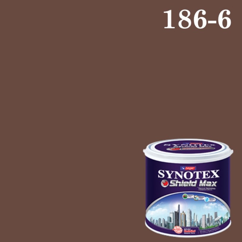 ซินโนเท็กซ์ชิลด์ แม็กซ์ สีน้ำอะครีลิก M-186-6 (F) Eastern Brownstone