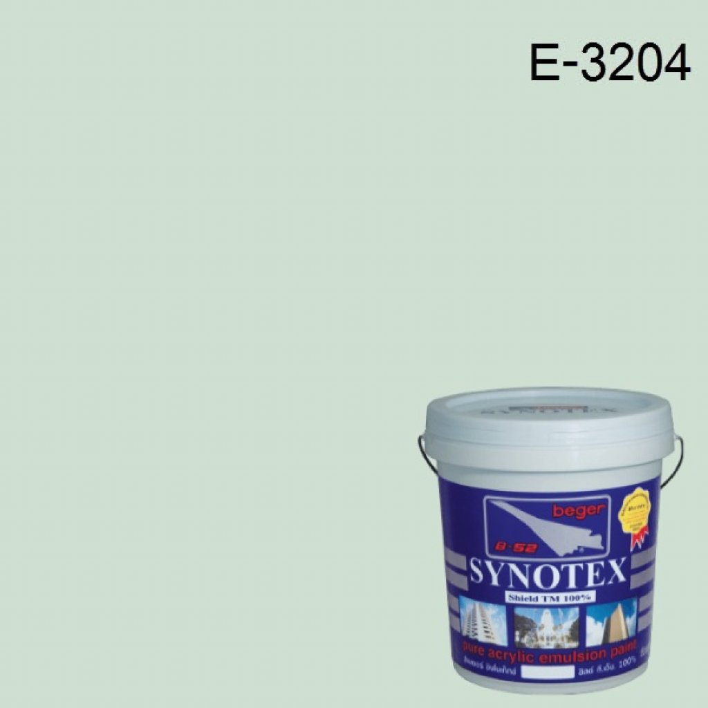 สีน้ำอะครีลิก E-3204 ซินโนเท็กซ์ ชิลด์ (Tender Green)