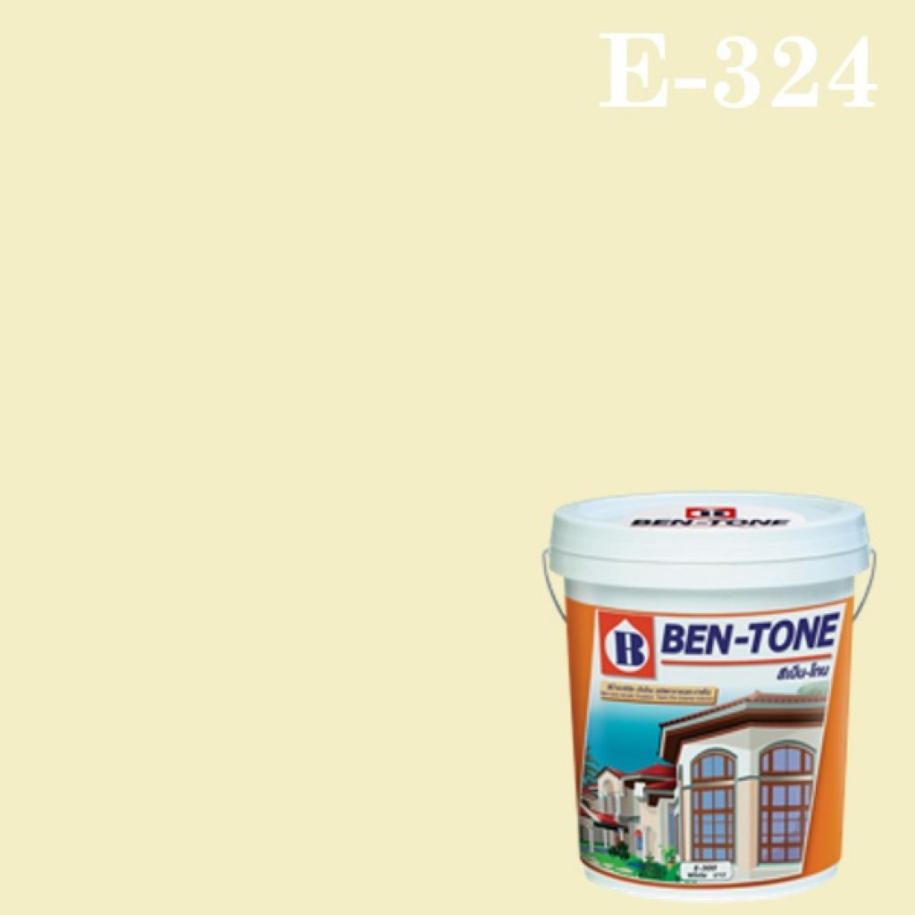 สีน้ำพลาสติก ภายนอก E-324 เบนโทน MAGNOLIA