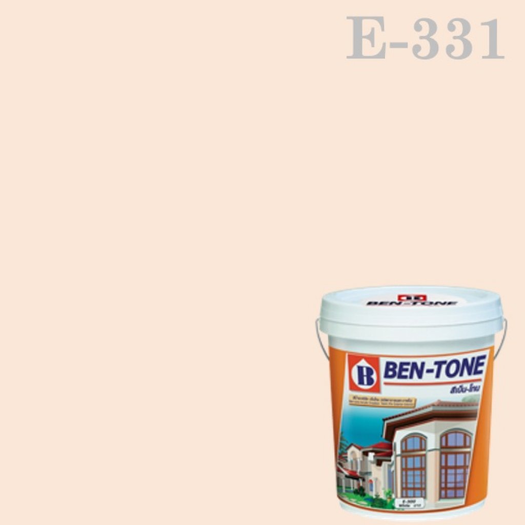 สีน้ำพลาสติก ภายนอก E-331 เบนโทน Pink Parfait