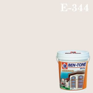 เบนโทน สีน้ำพลาสติก ภายนอก E-344 Violet White