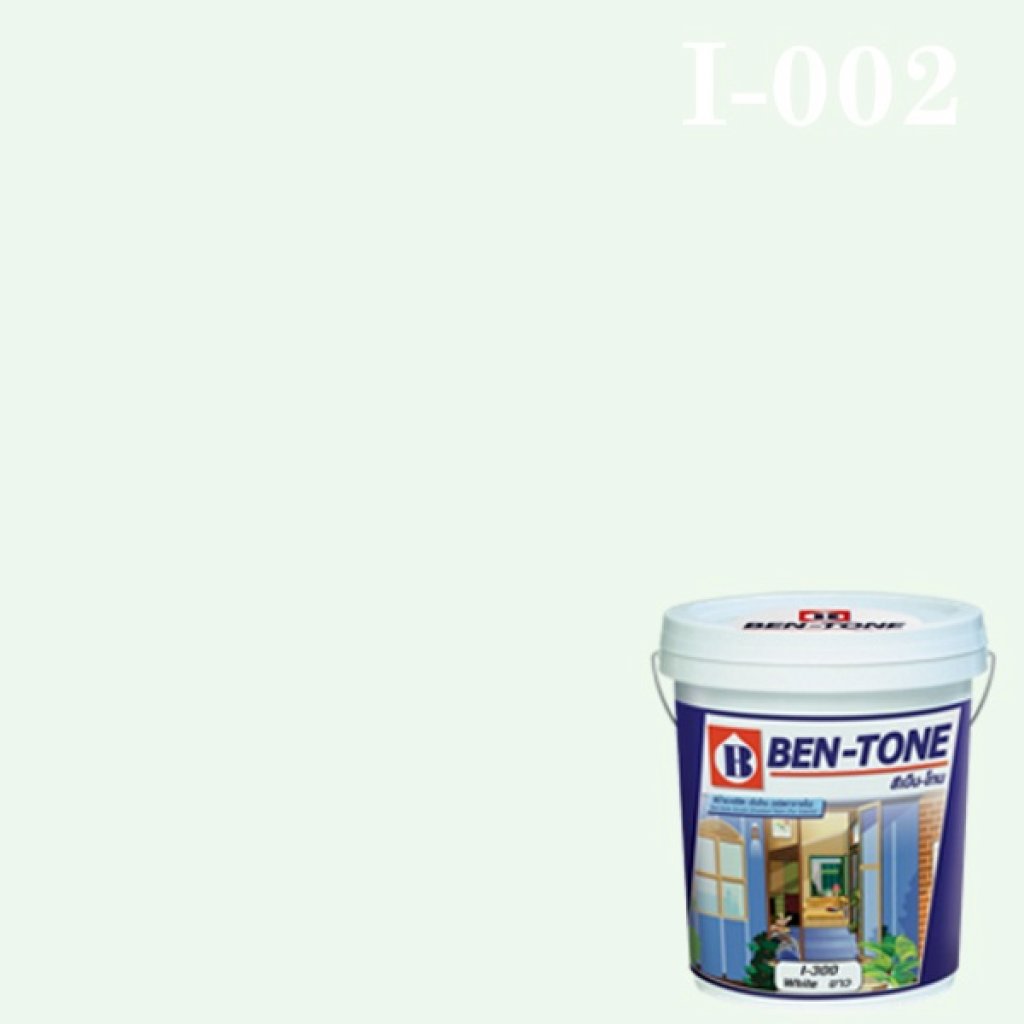 สีน้ำพลาสติก ภายใน I-002 เบนโทน APPLE WHITE