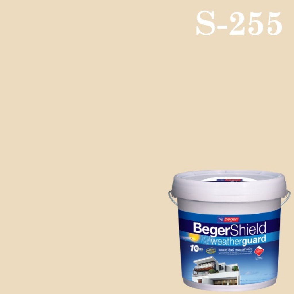 สีน้ำอะครีลิก S-255 เบเยอร์ชิลด์ กึ่งเงากึ่งด้าน Sandstone