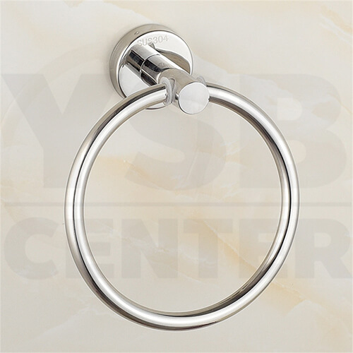 ห่วงแขวนผ้าแบบเจาะผนังฐานกลม รุ่น C1M054-SUS304-859 - Image 3