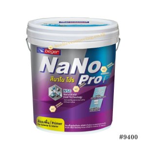 NANO Pro 9400 สีรองพื้นปูนกันด่างอะคริลิก 5gl
