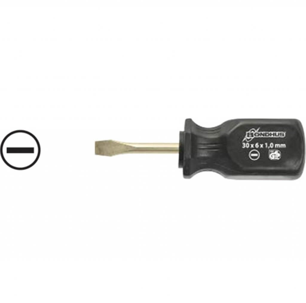ไขควงแบบสั้น-หัวแบน 4.5 mm.
