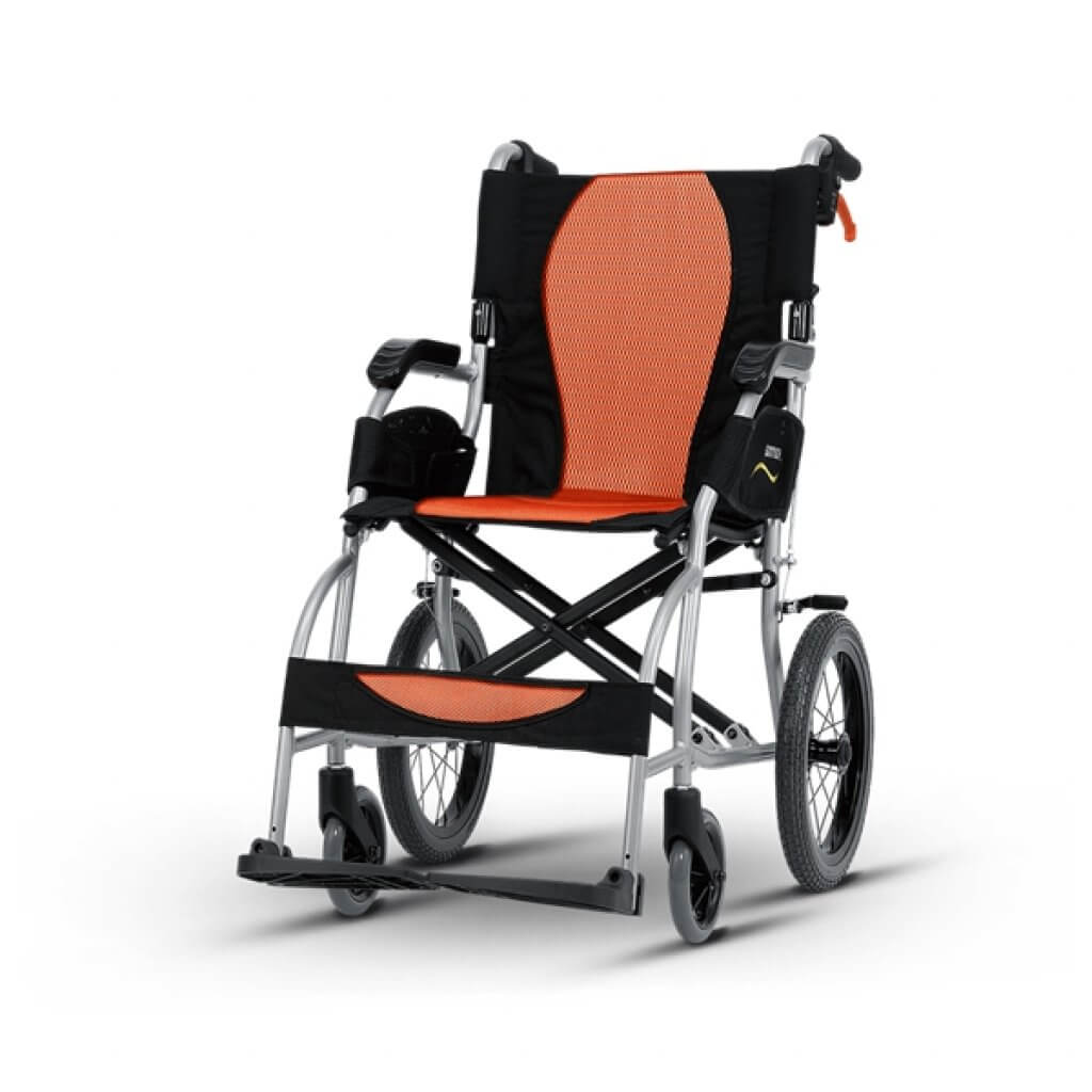 คาร์ม่า รถเข็นผู้ป่วยสีส้ม รุ่น Ergo lite