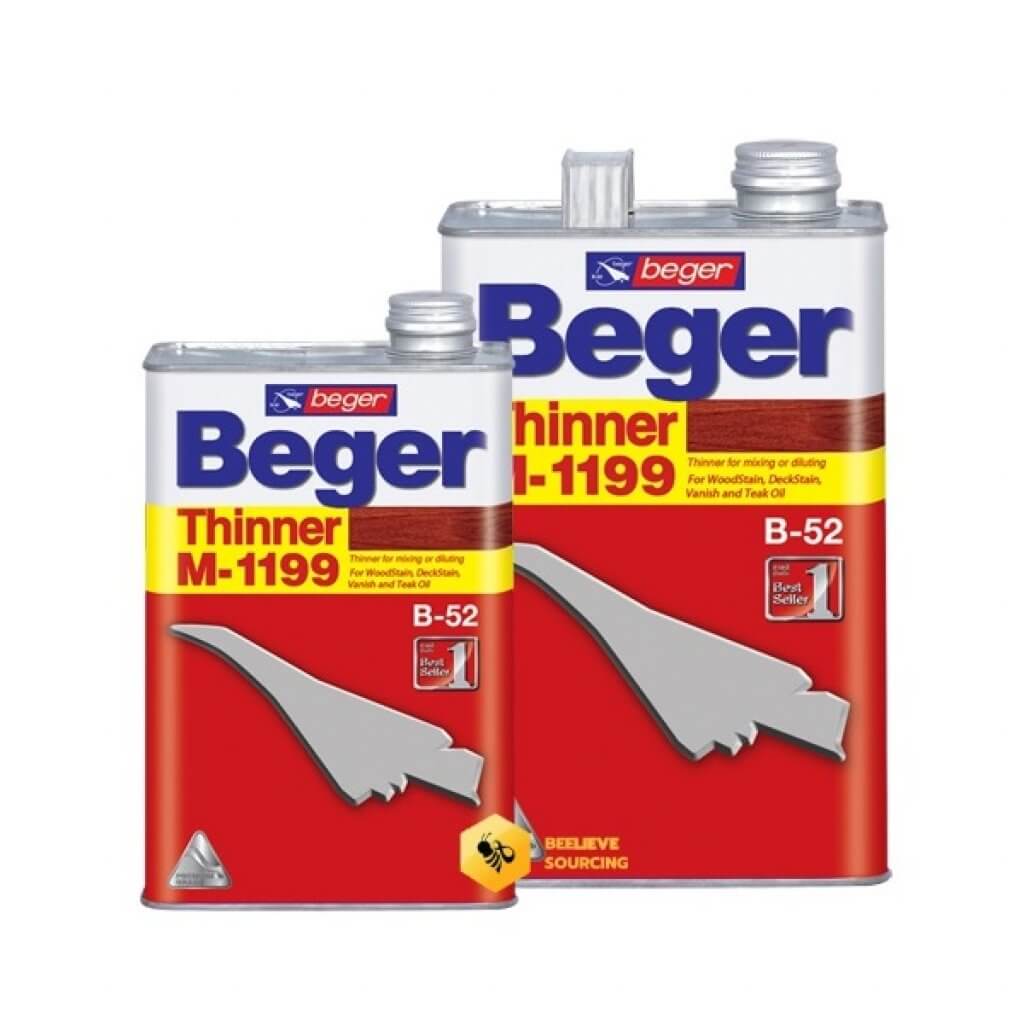 Beger Thinner M-1199 ทินเนอร์สีย้อมไม้