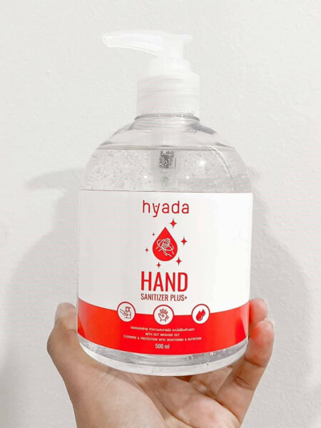 hyada hand sanitising gel plus+500ml. แพ็ค 2 ขวด - Image 3